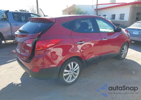 2013 Hyundai Tucson Limited из США, поврежденный, VIN KM8JUCAC6DU553068